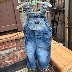 OshKosh B'gosh Light Blue Denim Overalls